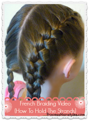 How To French Braid  Hairstyles For Girls - Princess Hairstyles